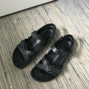 Black Birkenstocks